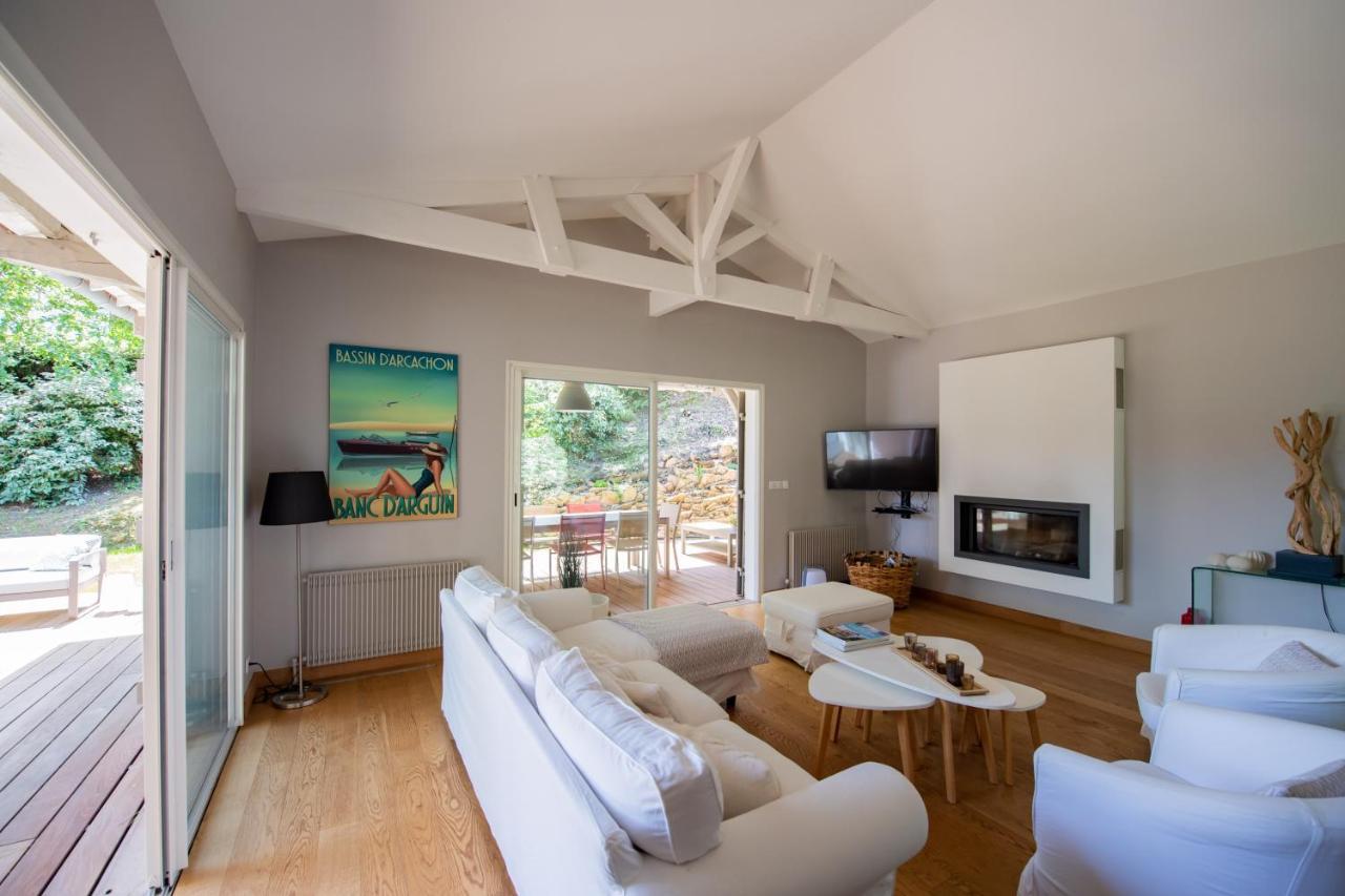 Villa Spacieuse A Arcachon, Proche Plages, Jardin المظهر الخارجي الصورة